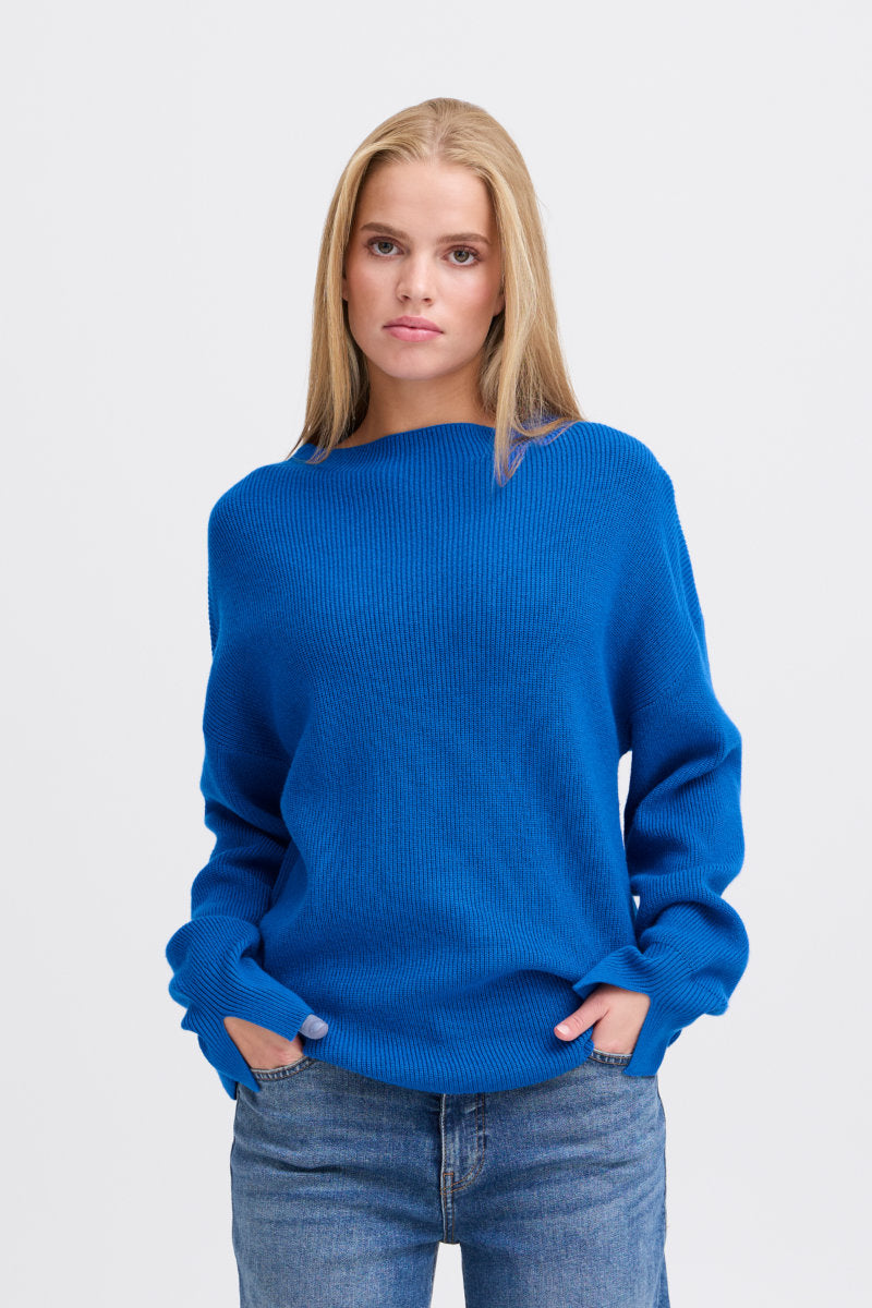 Boston jumper, bright blue