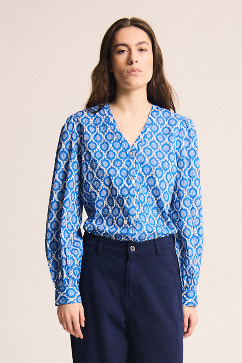 Zareen shirt, blue