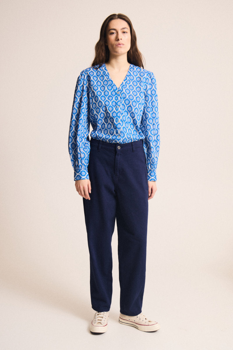 Zareen shirt, blue