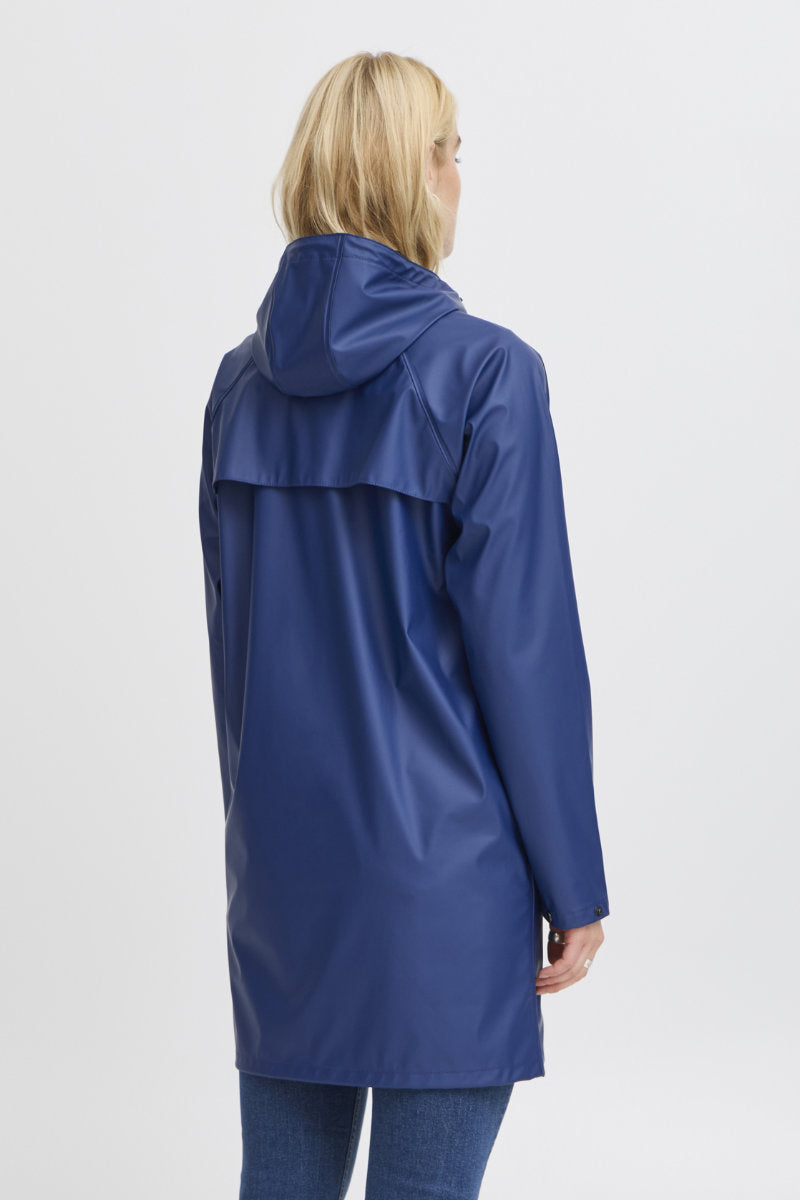 Tazi raincoat, royal blue