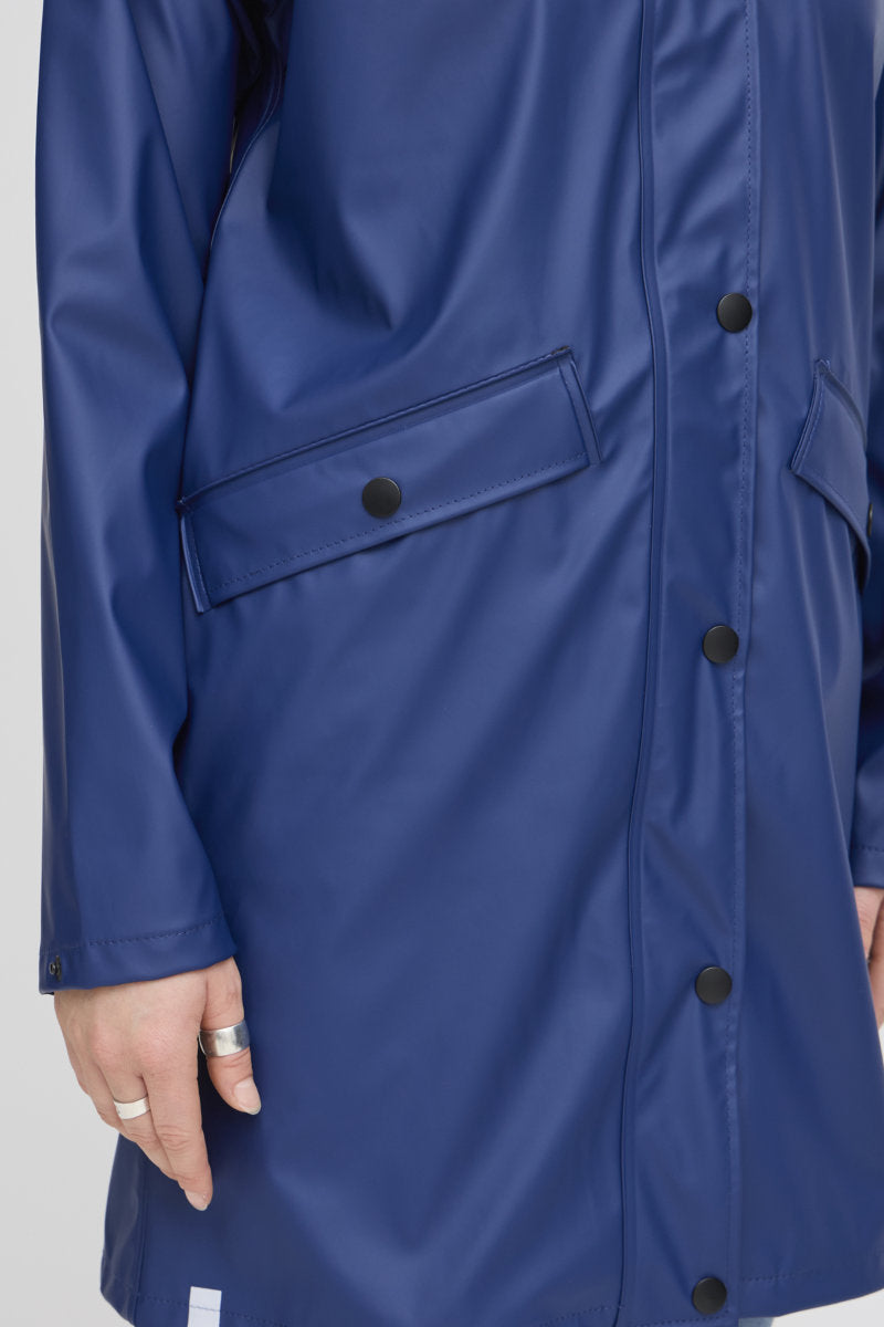 Tazi raincoat, royal blue