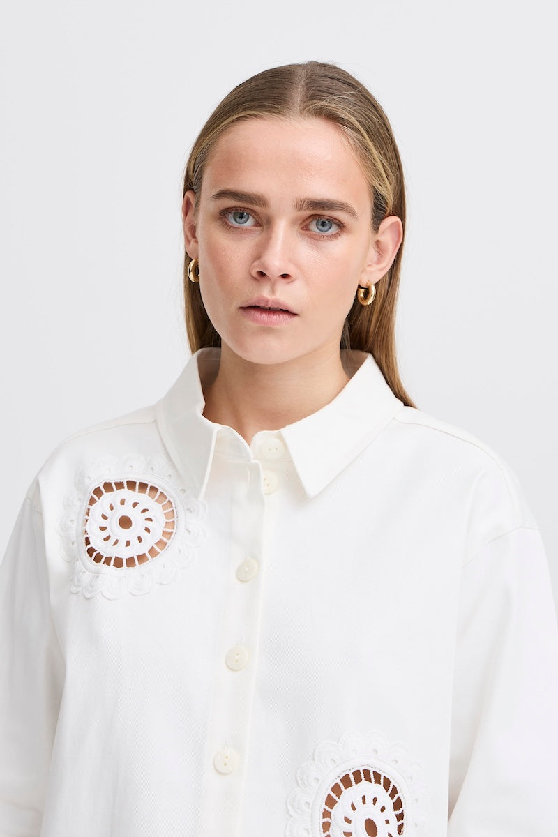 Carolinas shirt/jacket, white