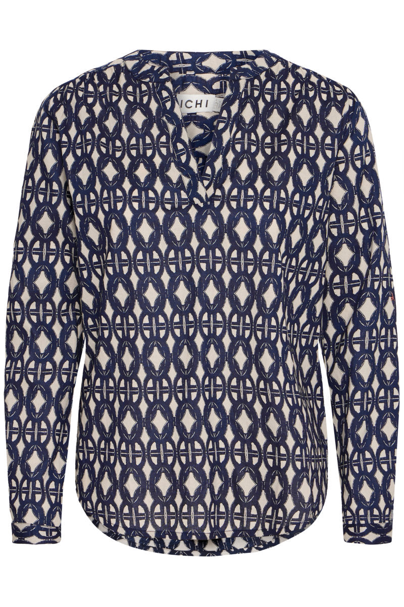 Valborg shirt, blue