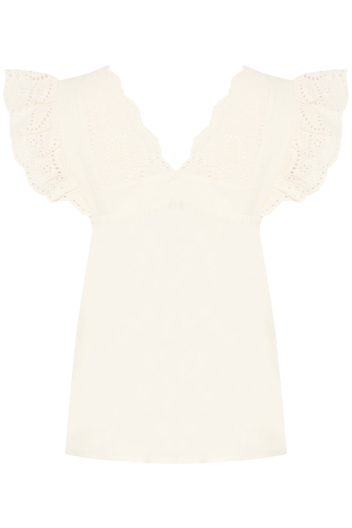 Yvine top, vanilla