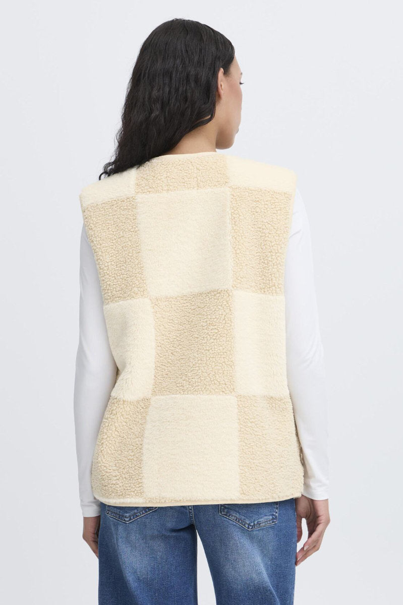 Tonza gilet, cream