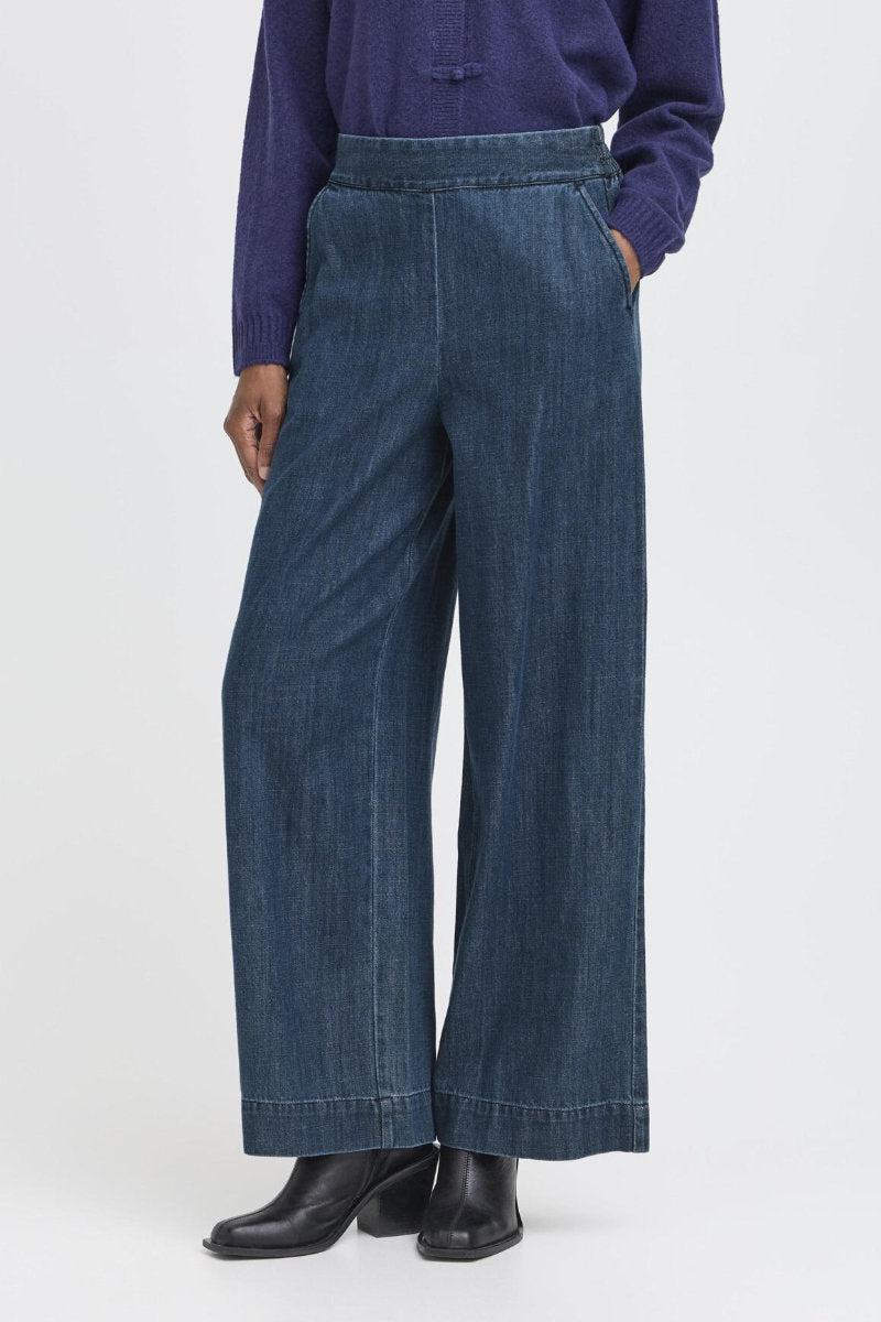 Aubery jeans, dark denim