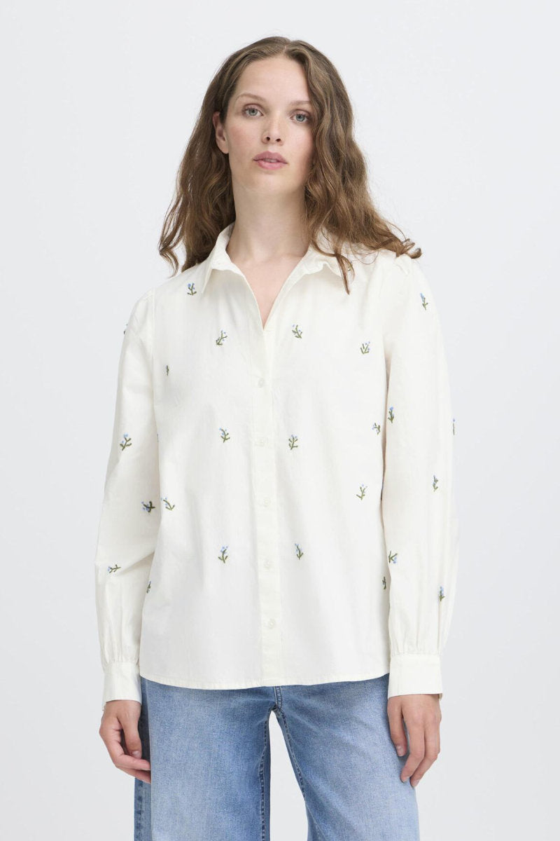 Sanaz shirt, ivory