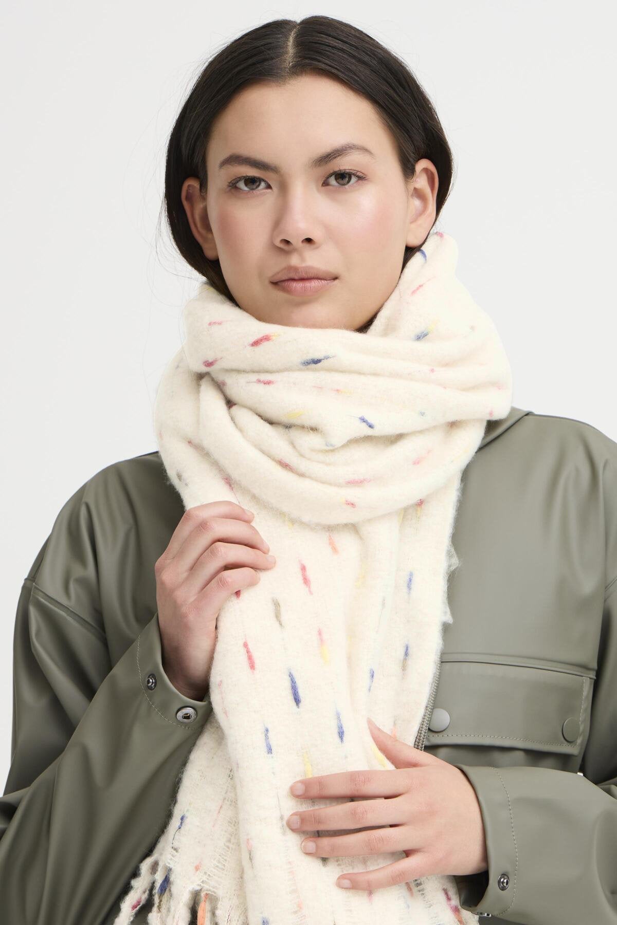 Laere scarf, cream