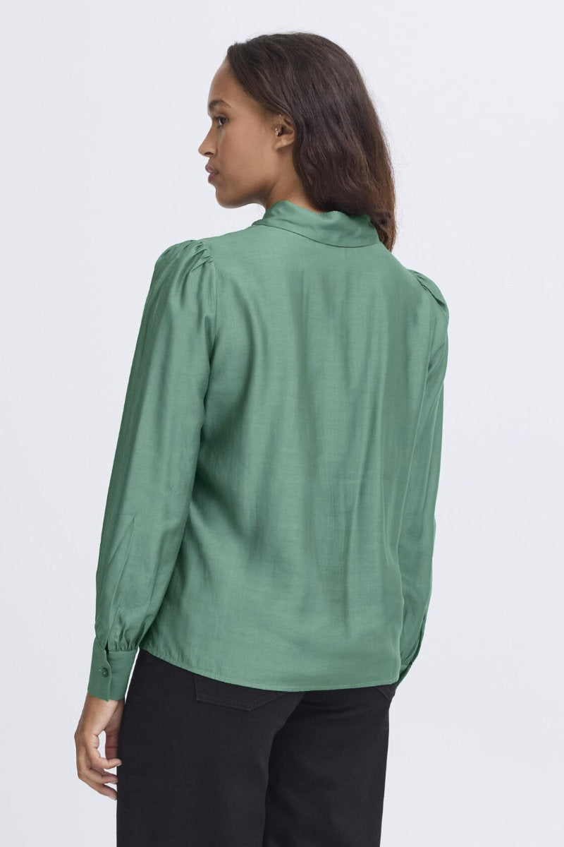 Karlani shirt, pine green