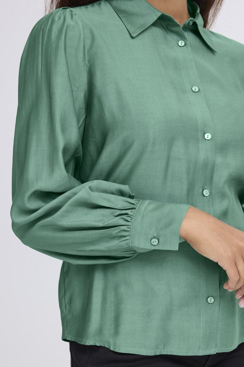 Karlani shirt, pine green