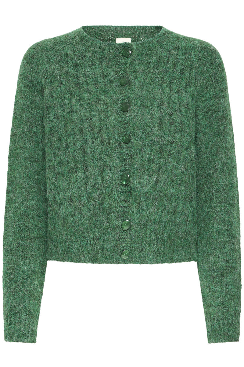 Belablue cardigan, pine green