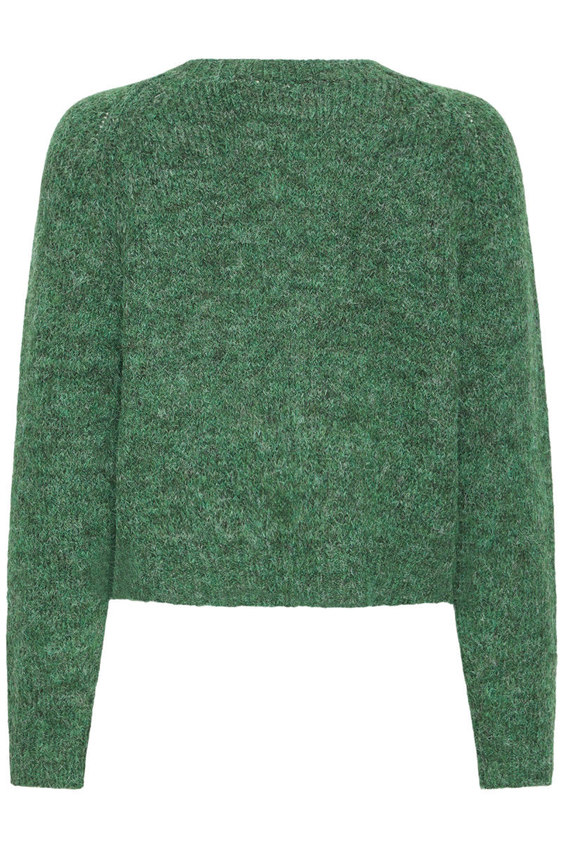 Belablue cardigan, pine green
