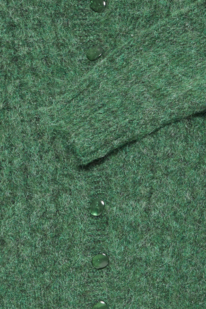 Belablue cardigan, pine green