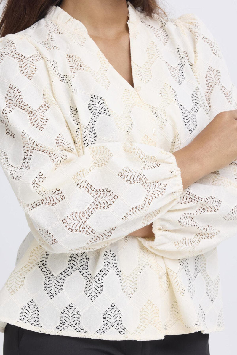 Junela shirt, cream