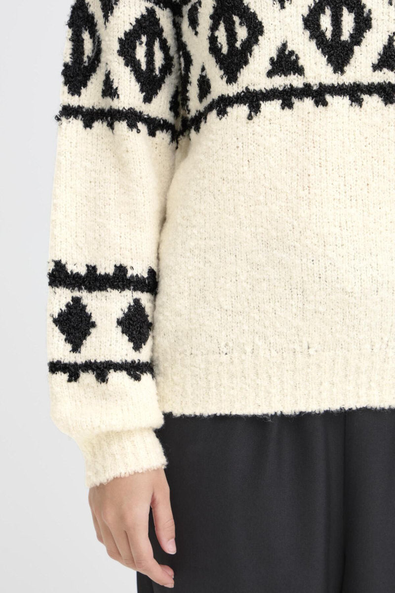 Carani jumper, ivory
