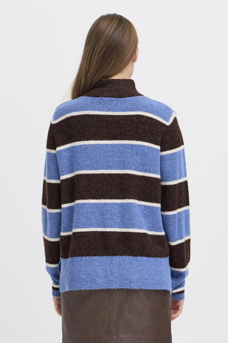 Edeen jumper, blue brown