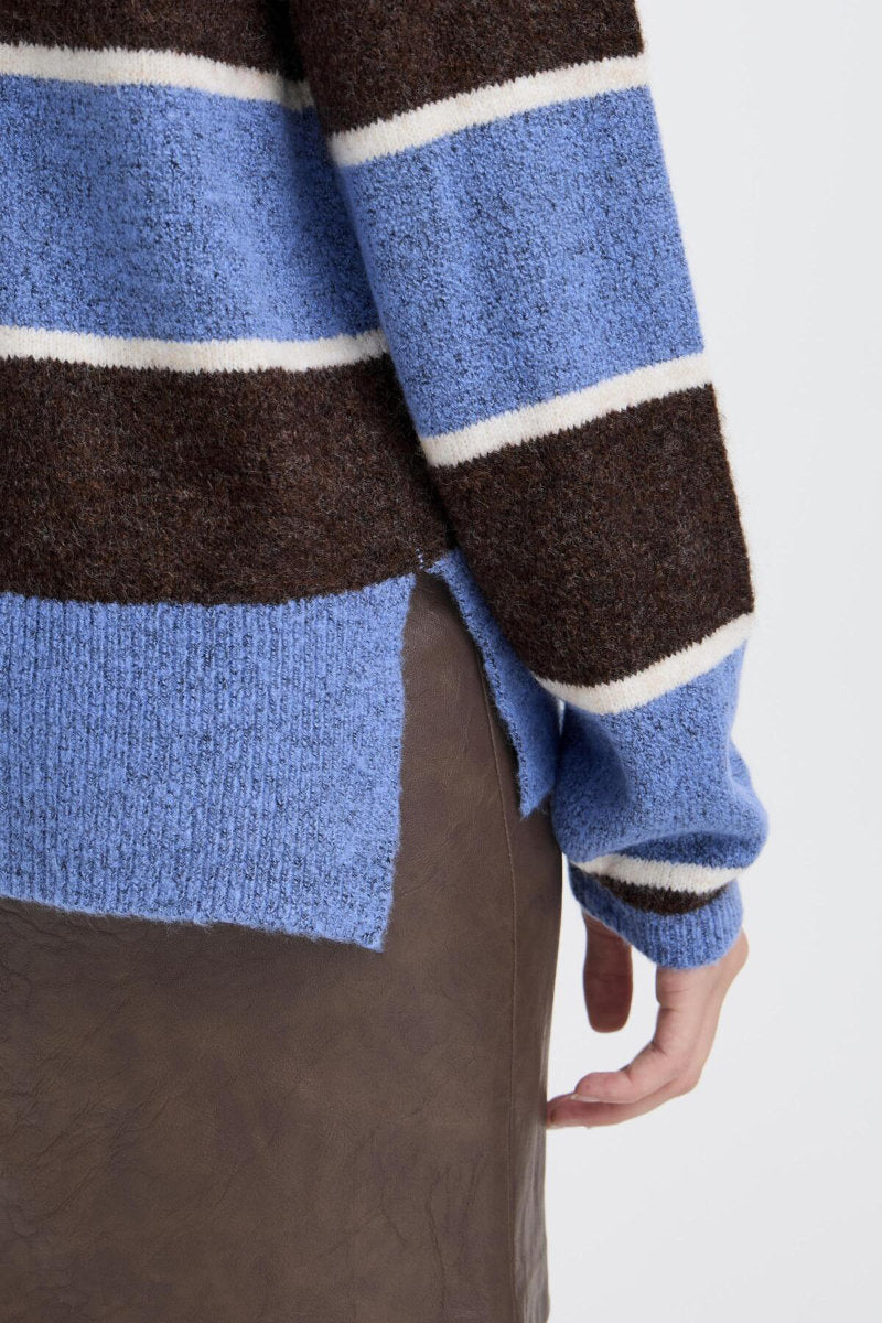 Edeen jumper, blue brown