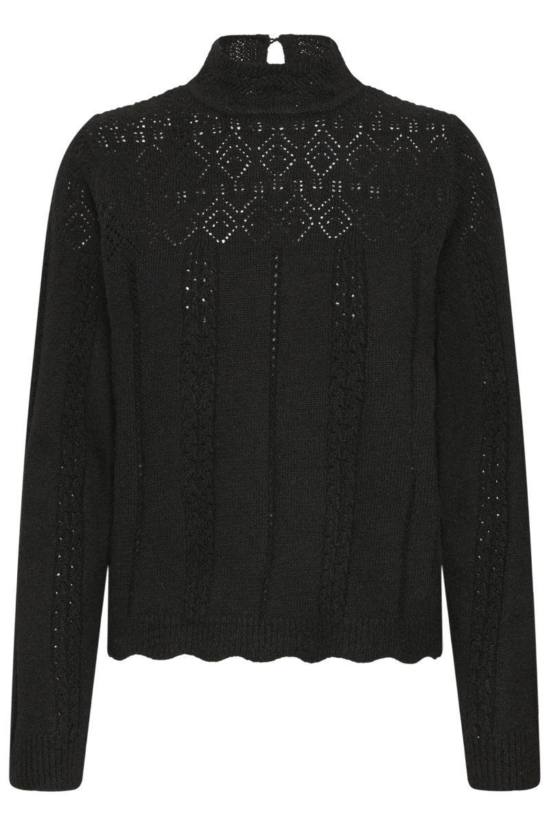 Povoke jumper, black