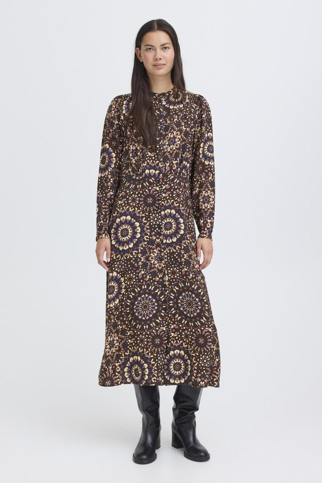 Craviz dress, chocolate