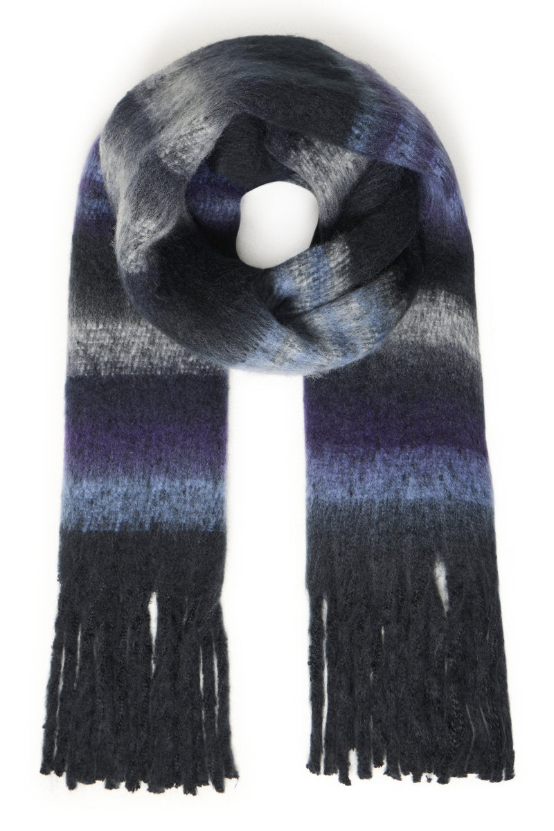 Mette scarf, blue