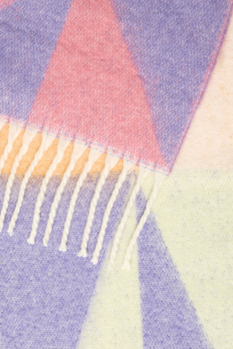 Malfrid scarf, pink lilac