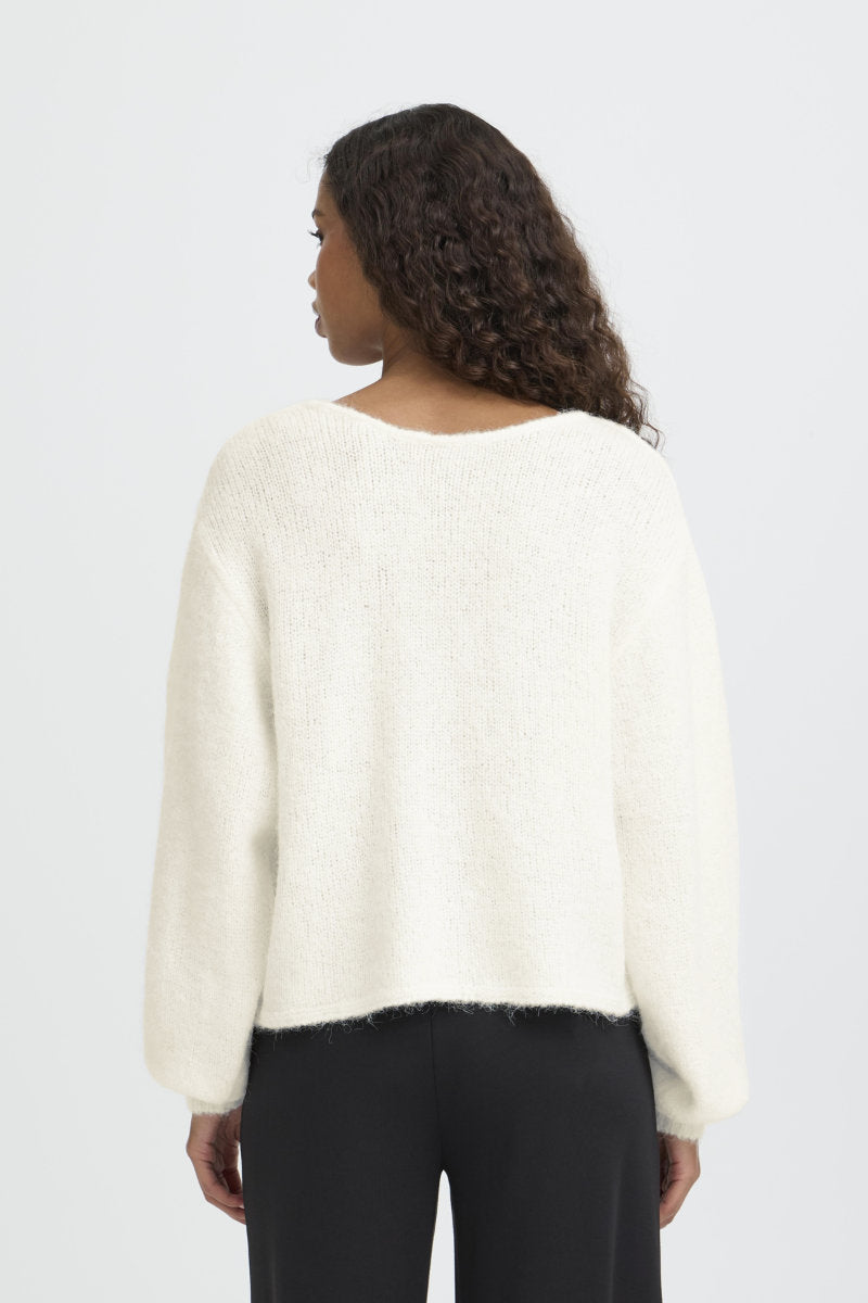 Dabria cardigan, cloud white