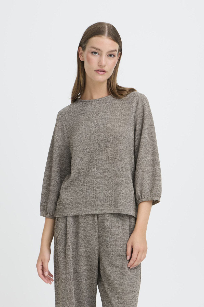 Danice top, silver mink