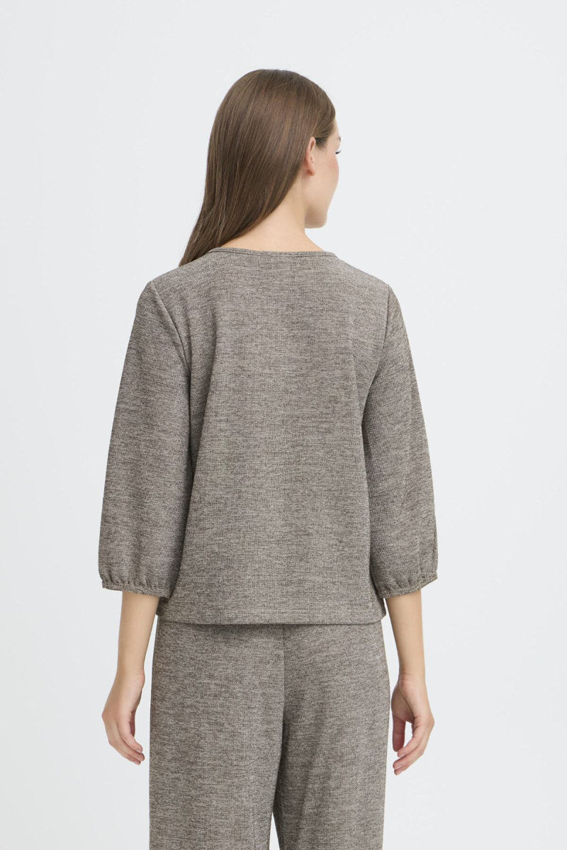 Danice top, silver mink