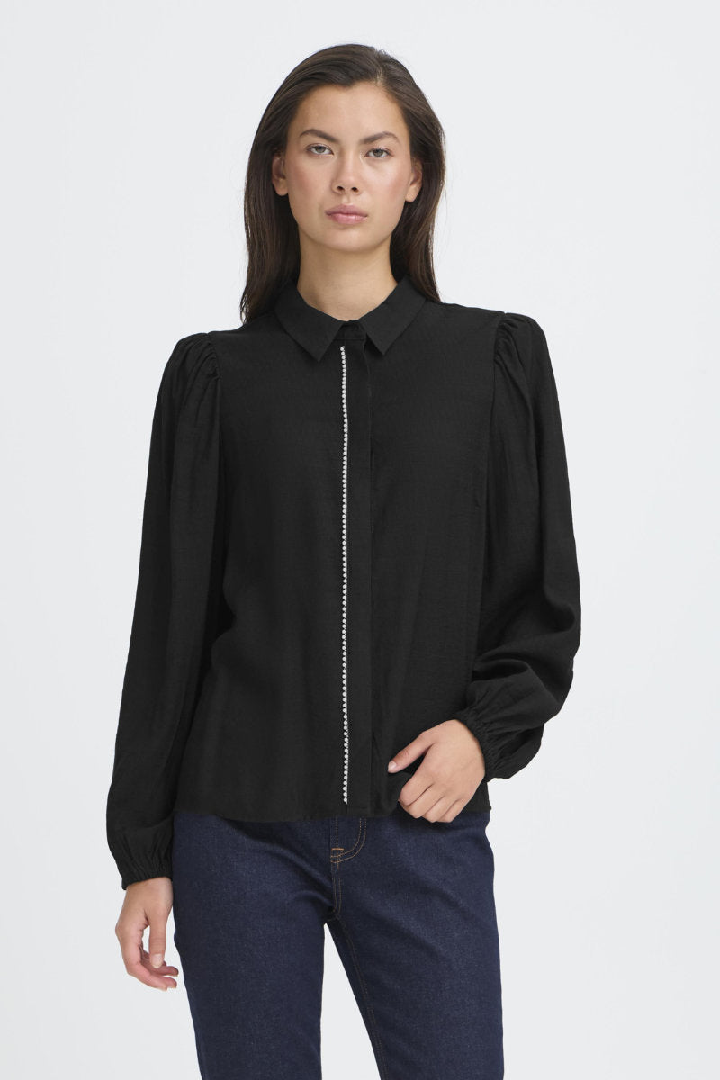Rhines shirt, black