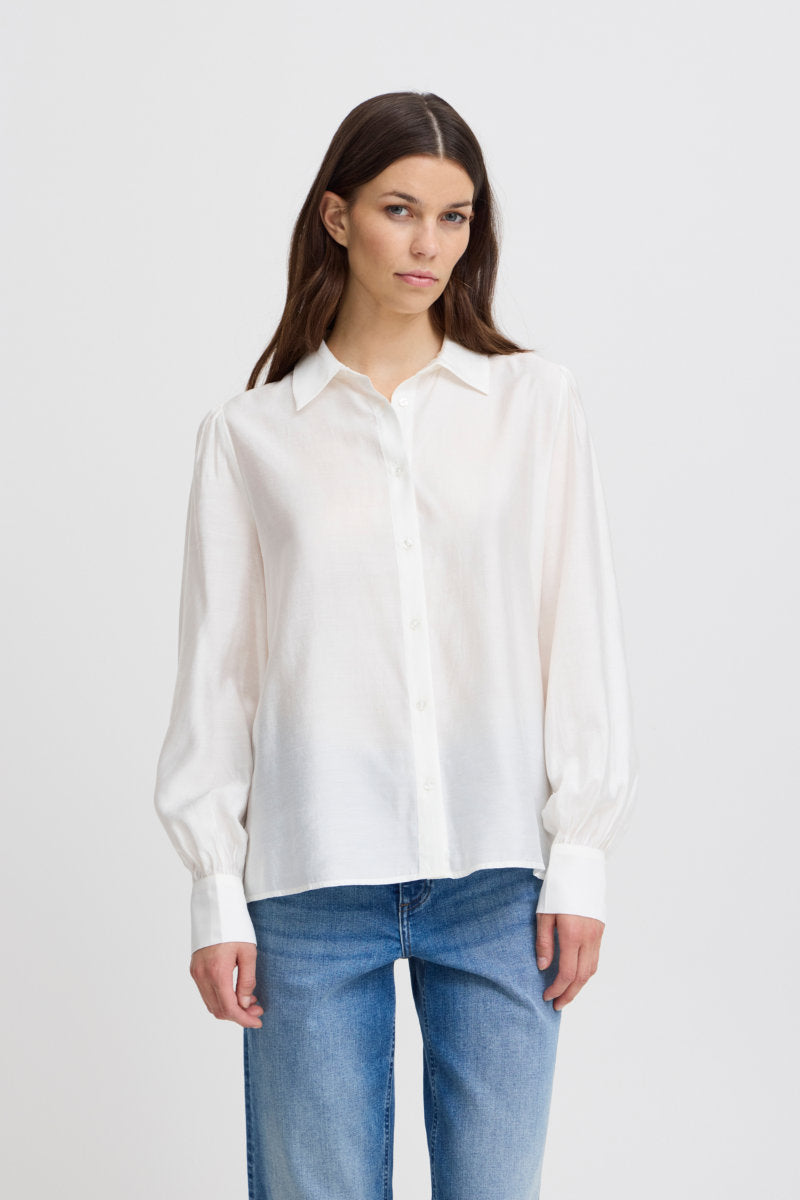 Karlani shirt, ivory
