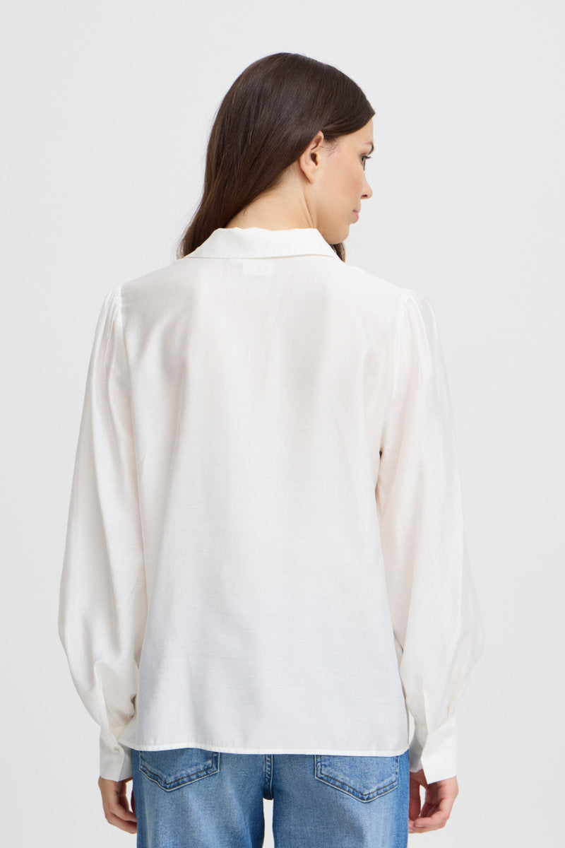 Karlani shirt, ivory