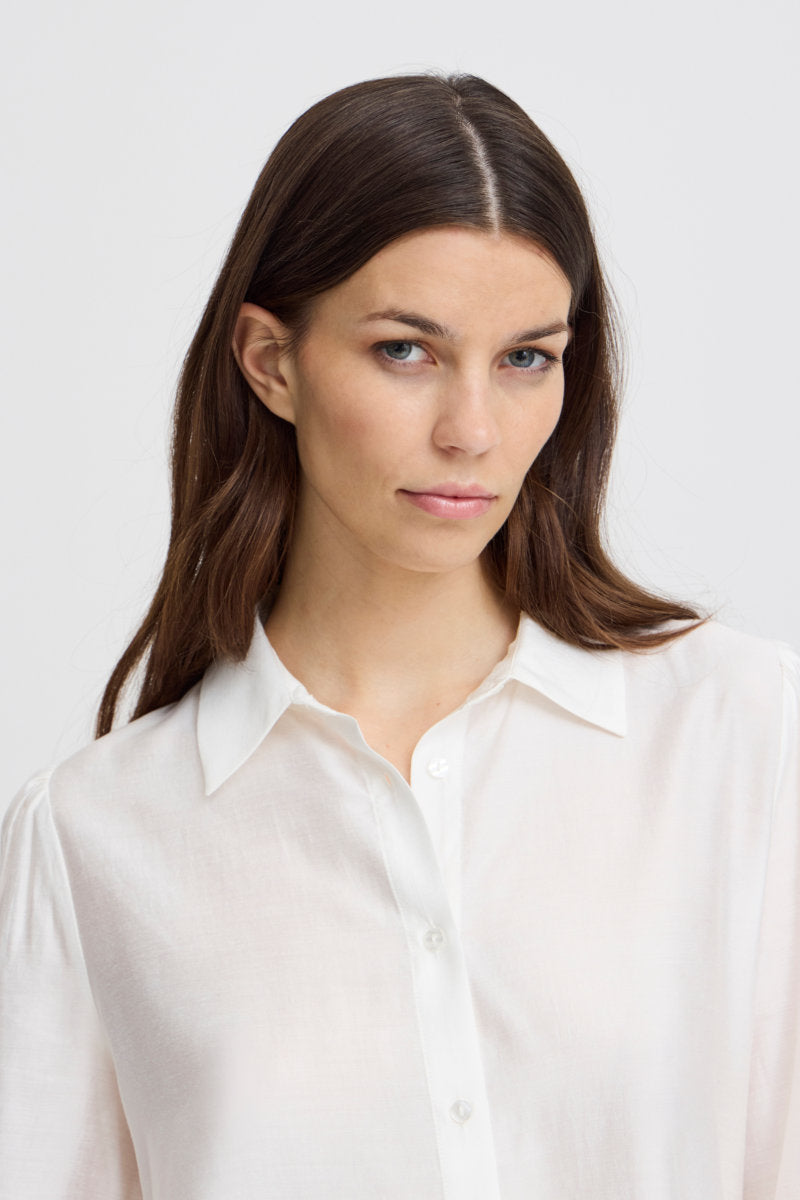 Karlani shirt, ivory