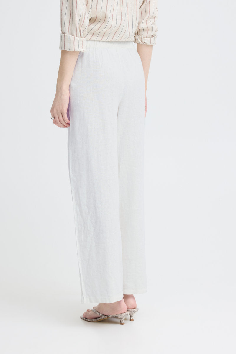 Linno trousers, ivory
