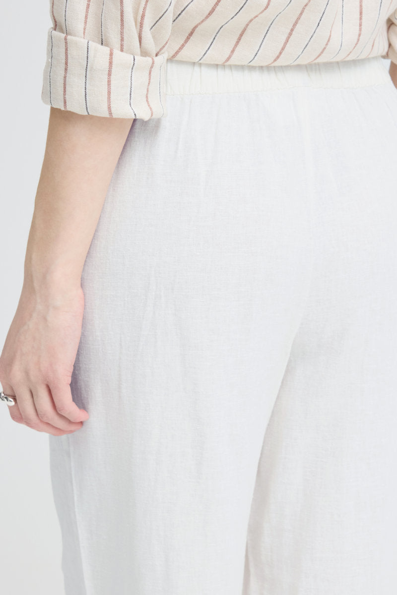 Linno trousers, ivory