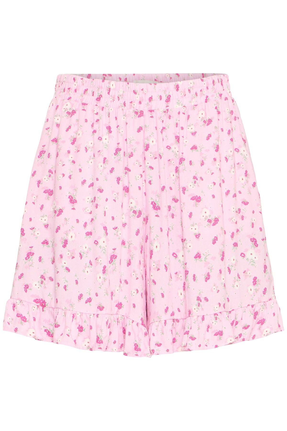 Vera frill shorts, pink