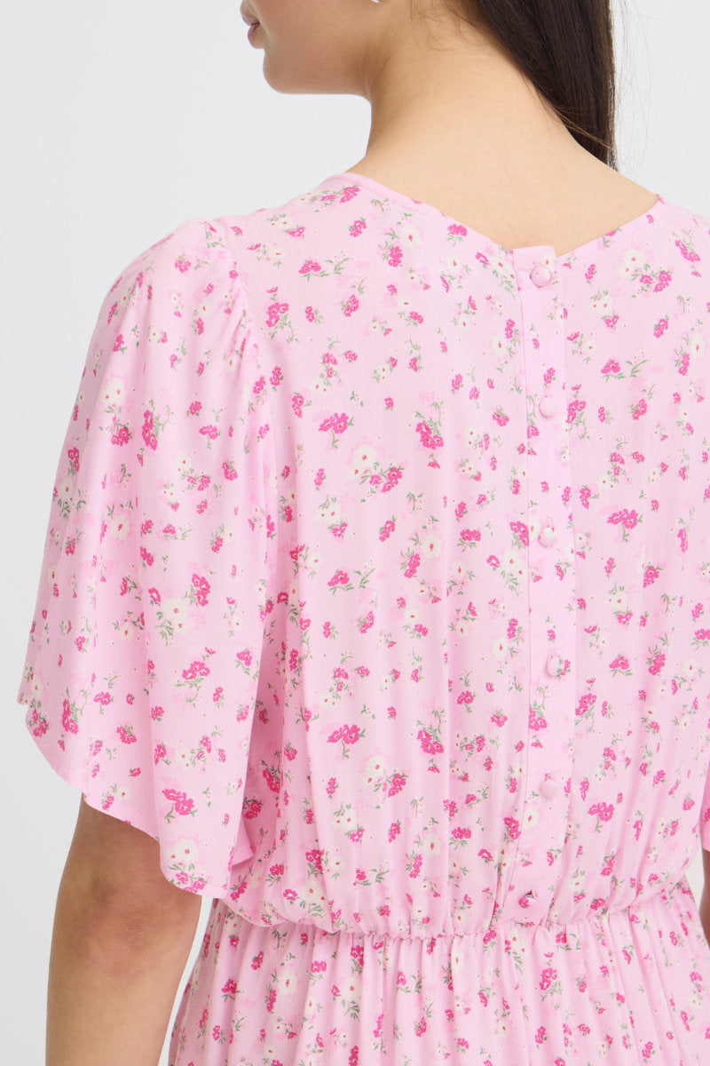 Vera midi dress, pink