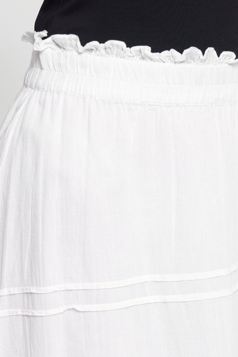 Voilana skirt, soft white