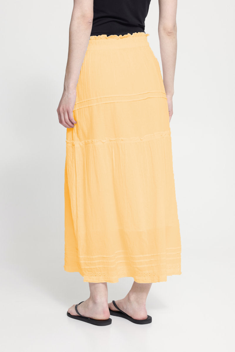 Voilana skirt, yellow