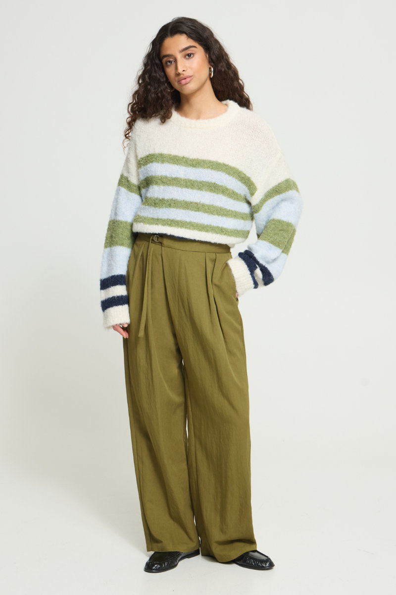 Leslie trousers, kiwi