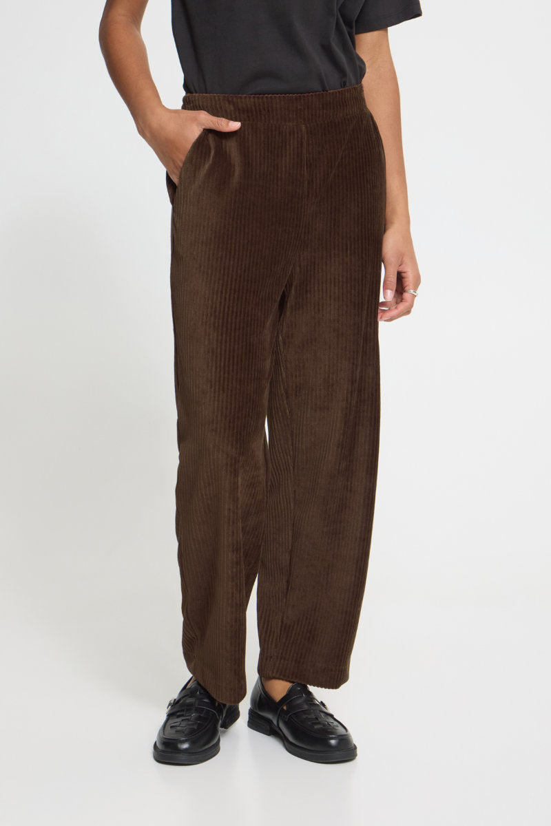 Tamary cord trousers, coffee