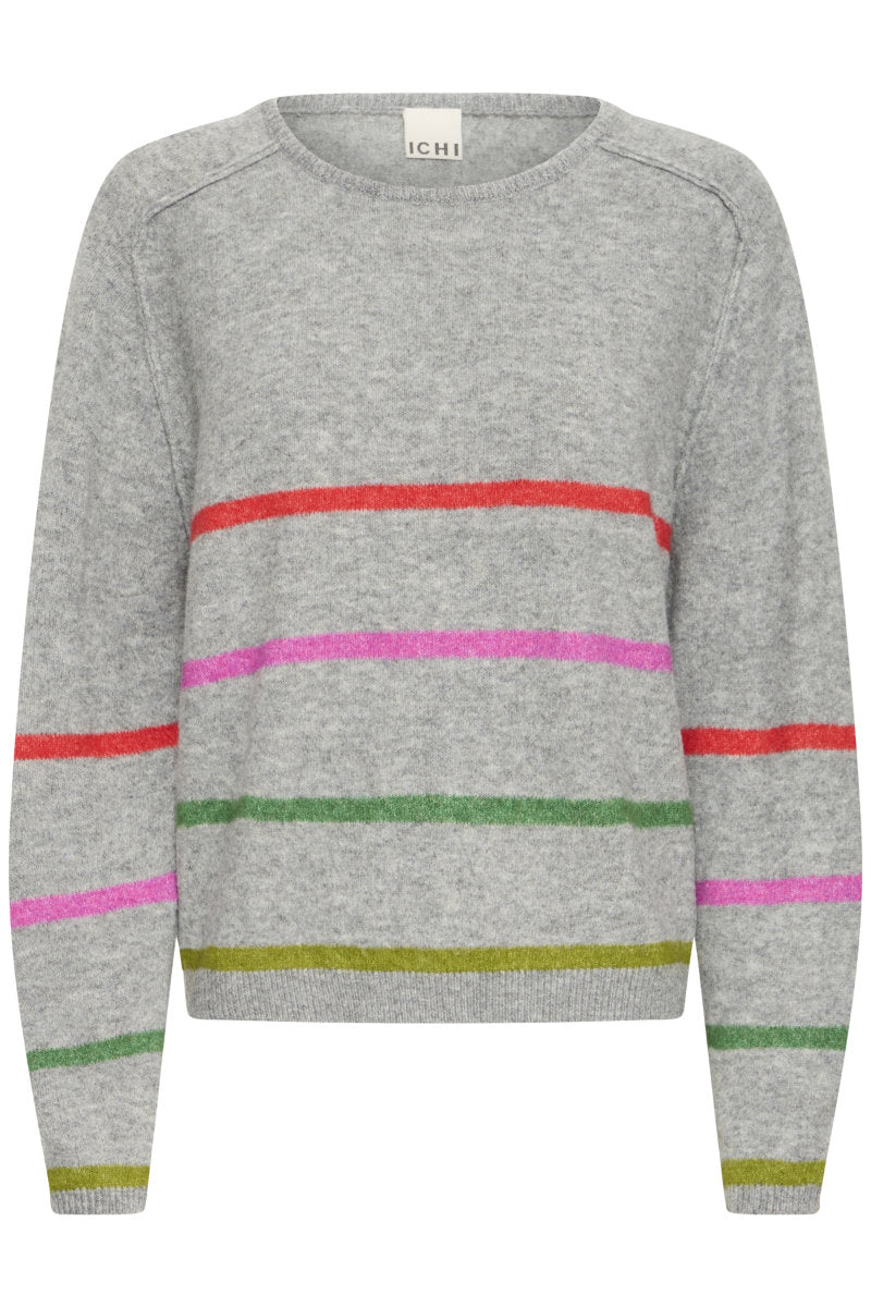 Dasila stripe jumper, Grey