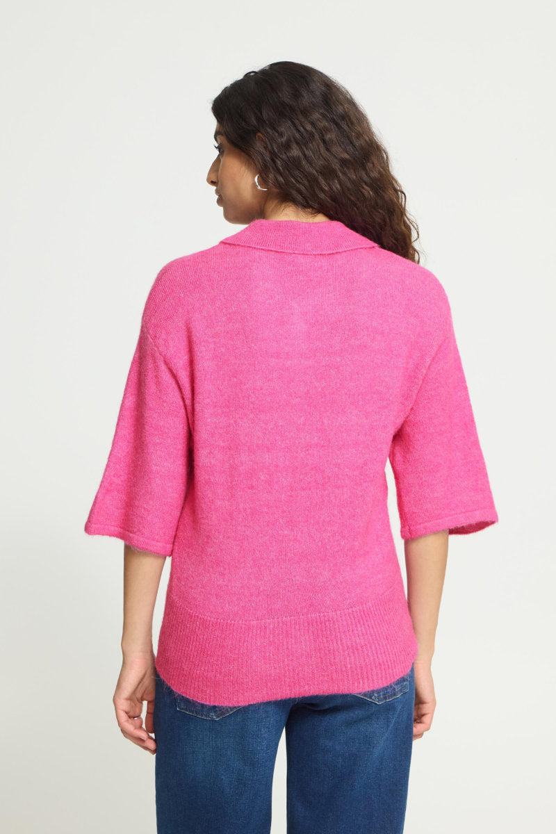 Kamara short sleeve cardi, orchid