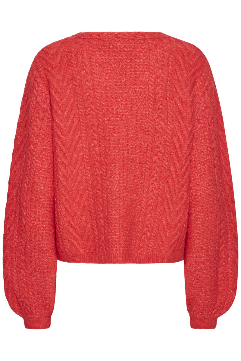 Dalias jumper, poppy