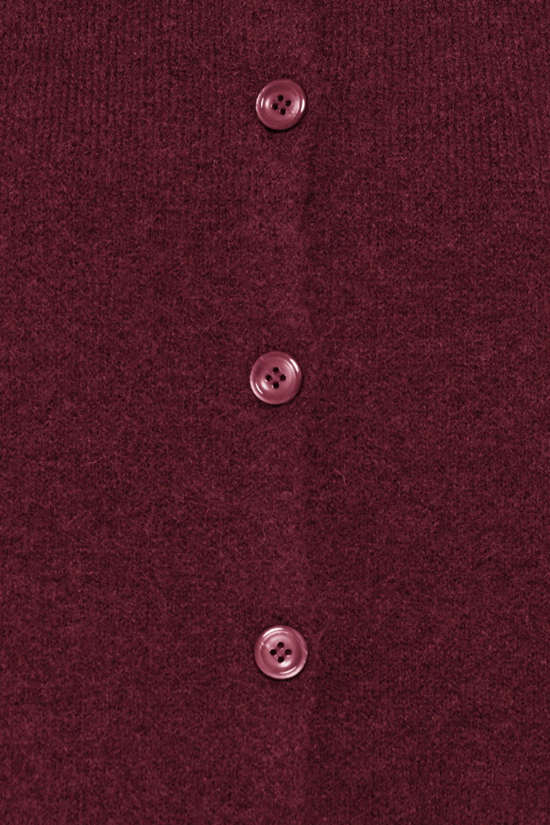 Panora waistcoat, wine