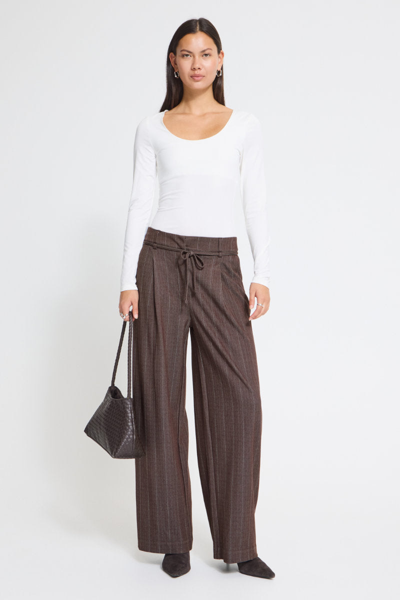 Kate pinelle trousers, coffee