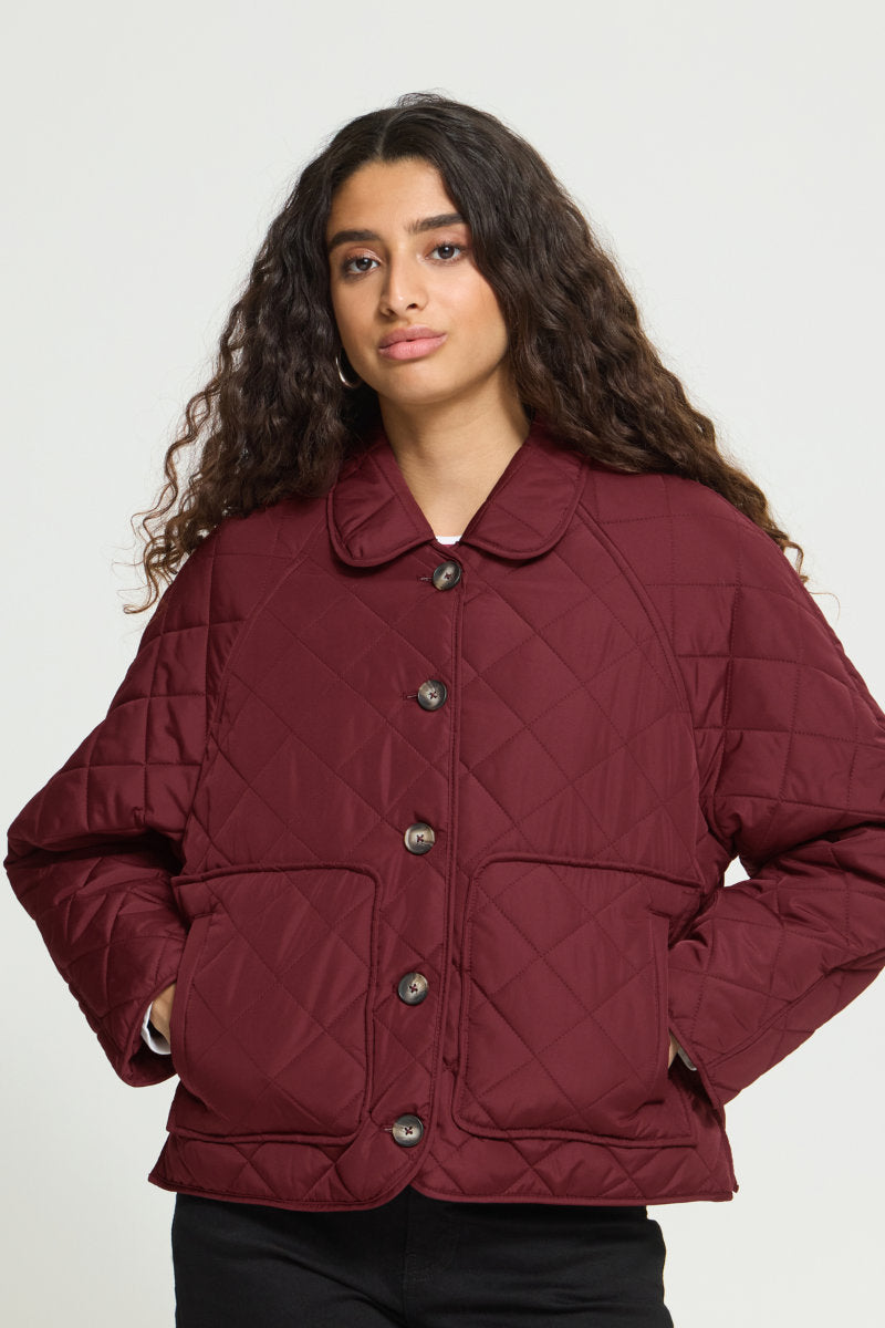 Hansa jacket, wine