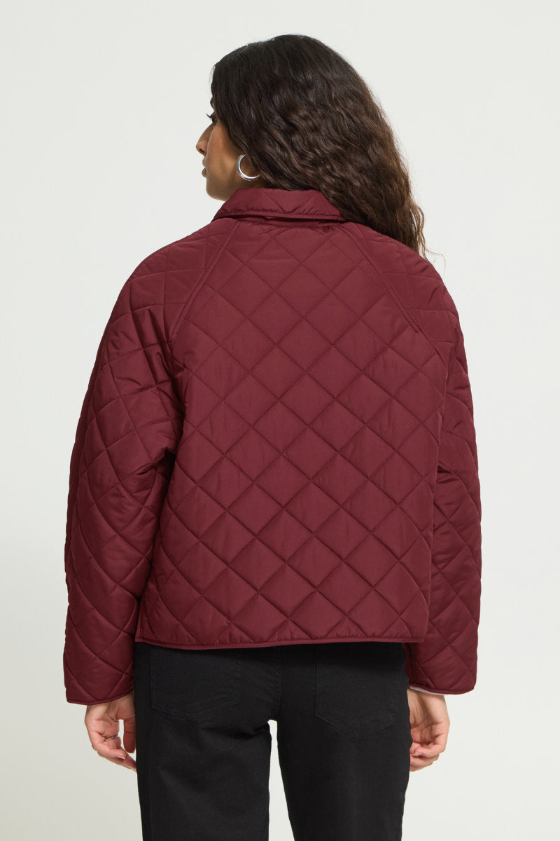 Hansa jacket, wine