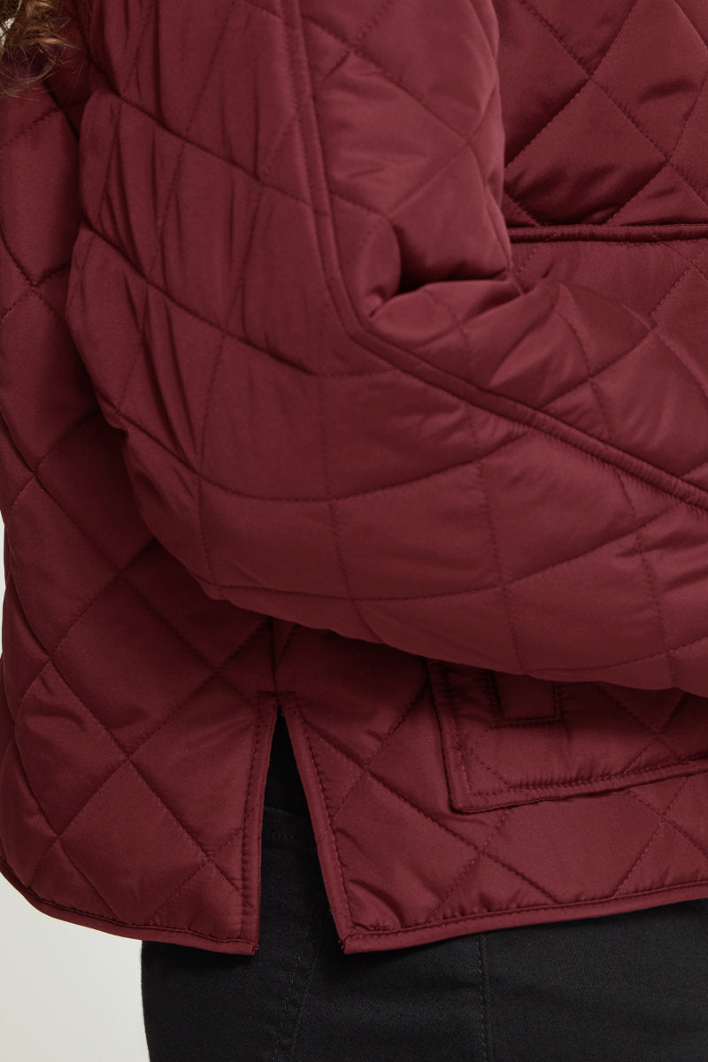 Hansa jacket, wine