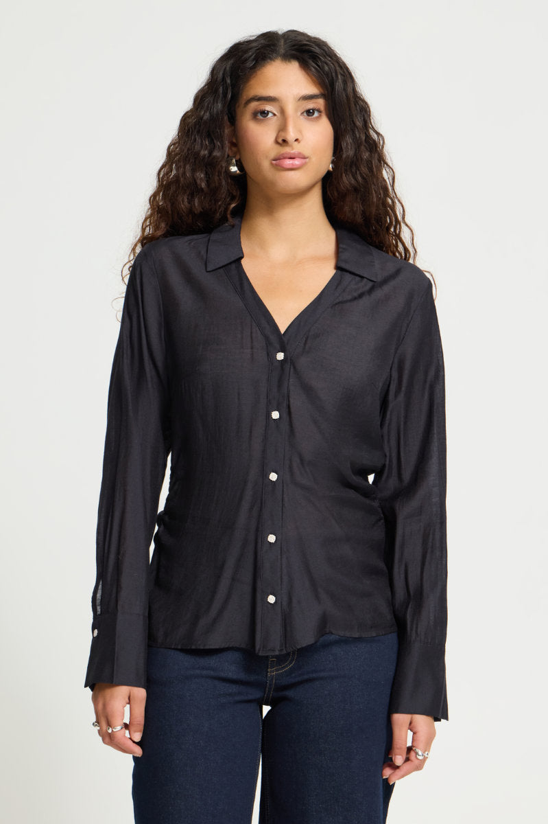 Kista shirt, black