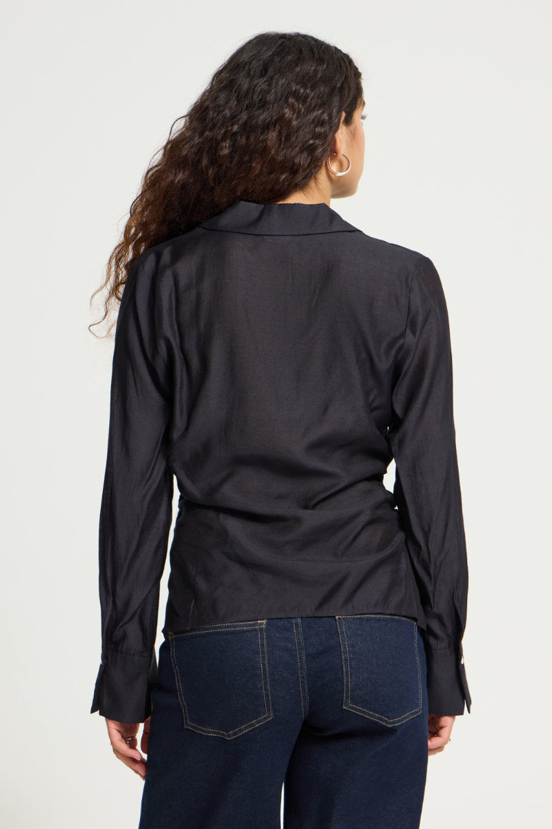 Kista shirt, black